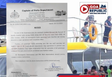 All Watersports and Passenger Boat Operations Suspended Along Goa Coast Till 26th October 2025 Due to Depression Over Arabian Sea